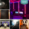 1 Inch Acoustic Foam Wedge Style Panels - 13 Color Options