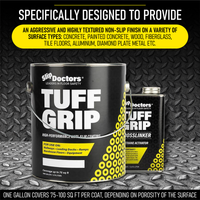 Tuff Grip or Tuff Grip Extreme - Aggressive Traction Non-Skid Floor Paint