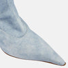 Women's Ultra-High Heel Denim Pointed Toe Catwalk Knee Boots