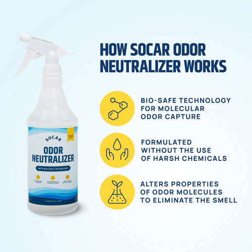Socar Odor Neutralizer with Bio-Safe Technology Socar Chemical