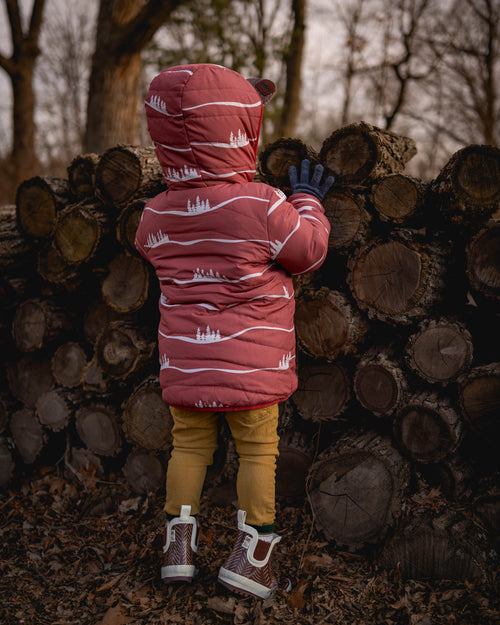 Preorder: Hills Lightweight Puffy Jacket - Kids Mountain Adventure Gear Keep the Littles Wild