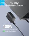 Anker Nano Charger (100W) with USB-C Cable