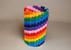 Rainbow Modular Vase – Built with Major Brand-Compatible Bricks