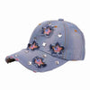 American Flag Distressed Denim Baseball Cap