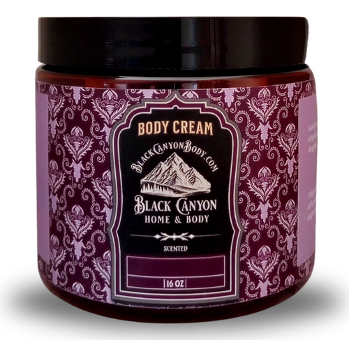 Amber & Orange Blossom Scented Body Cream