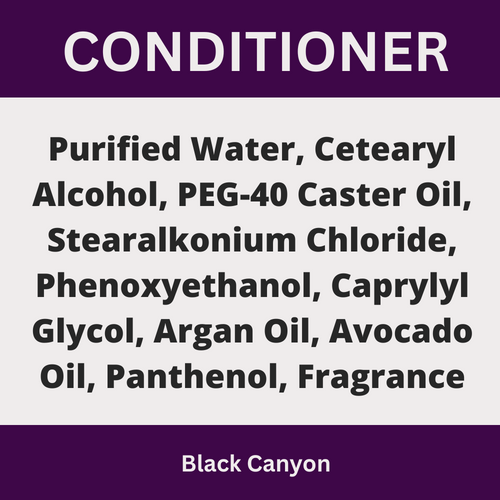 Black Canyon Lilac Bloom Scented Argan Oil Hair Conditioner