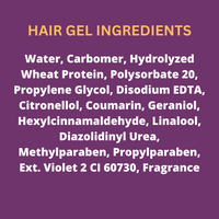 Black Canyon Myrrh & Patchouli Scented Protein Hair Gel