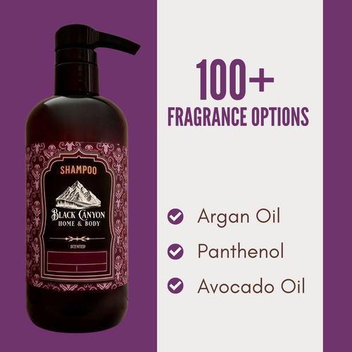 Black Canyon Honeysuckle Bloom Scented Argan Oil Hair Shampoo
