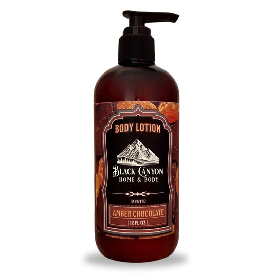 Amber Chocolate Scented Body Lotion