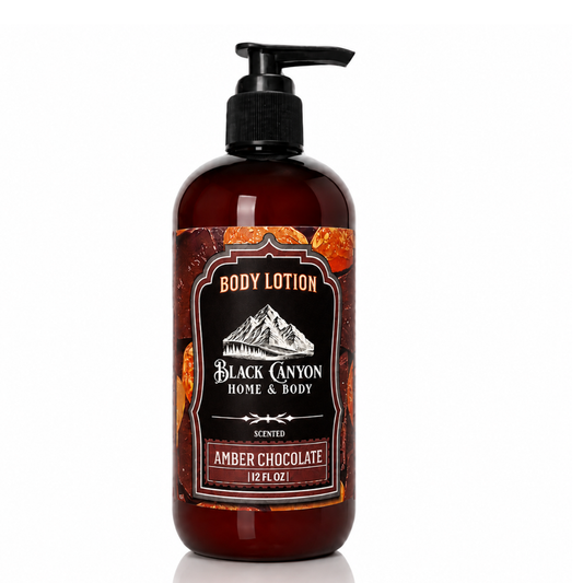 Amber Chocolate Scented Body Lotion