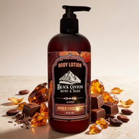 Amber Chocolate Scented Body Lotion