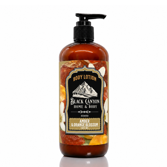 Amber & Orange Blossom Scented Body Lotion