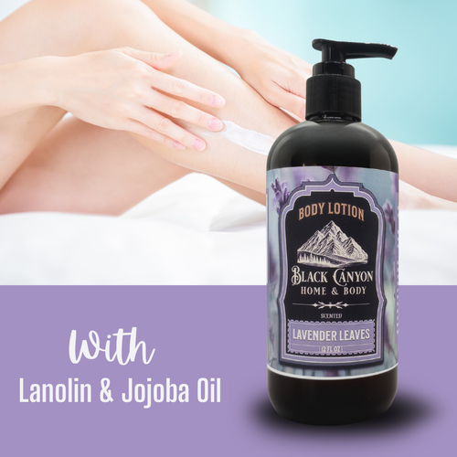 Black Canyon Lavender Leaves Scented Body Lotion
