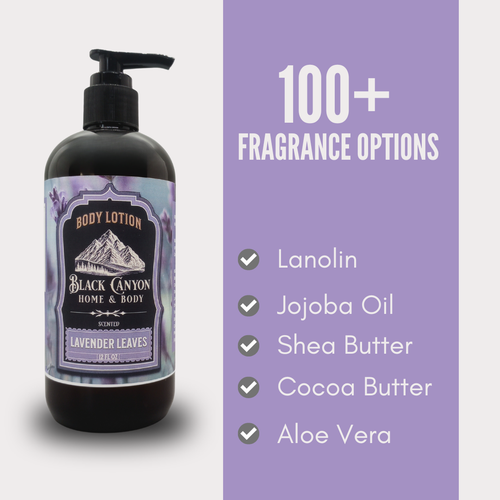 Black Canyon Lavender Leaves Scented Body Lotion