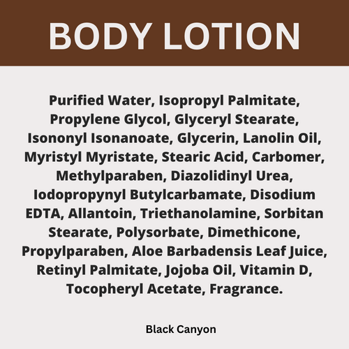 Black Canyon Maple Syrup & Waffles Scented Body Lotion