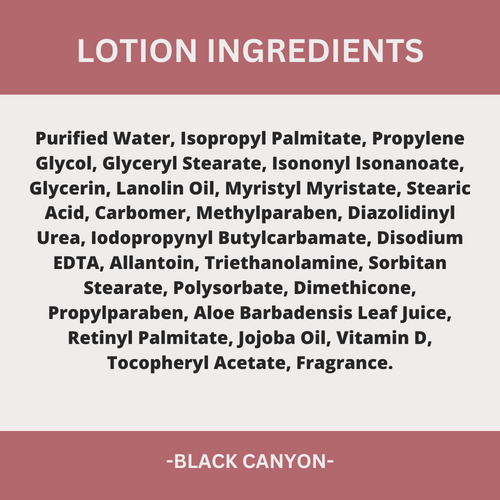 Black Canyon Mauna Loa Sugar Scented Body Lotion