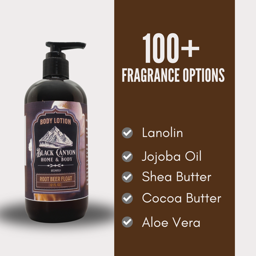 Black Canyon Root Beer Float Scented Body Lotion