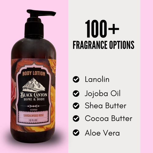 Black Canyon Sandalwood Rose Scented Body Lotion