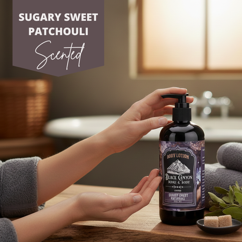 Sugary Sweet Patchouli Scented Body Lotion