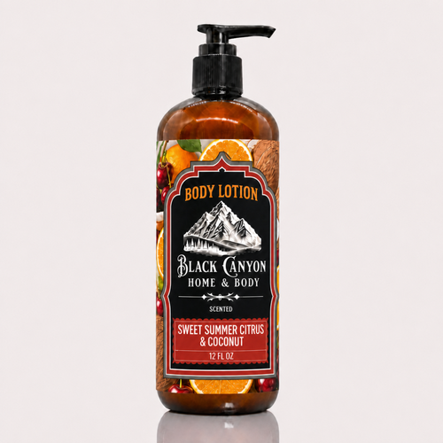 Sweet Summer Citrus & Coconut Scented Body Lotion