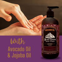 Black Canyon Grapefruit & Quince Scented Massage Oil