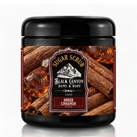 Amber Cinnamon Scented Sugar Scrub