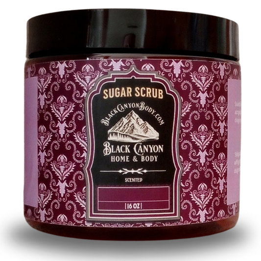 Amber & Orange Blossom Scented Sugar Scrub
