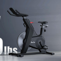 Home Upright Bike - Muscle D Fitness - Exercise Bike - Adjustable Seat and Handle Bars