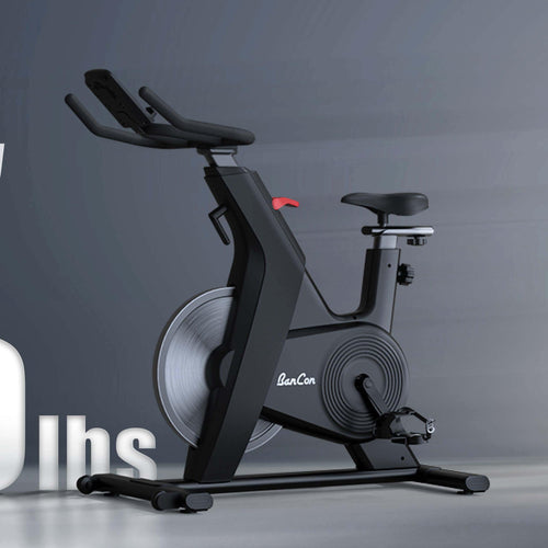 Home Upright Bike - Muscle D Fitness - Exercise Bike - Adjustable Seat and Handle Bars