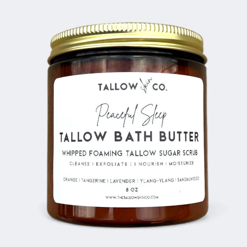 FOAMING TALLOW BATH BUTTER | PEACEFUL SLEEP