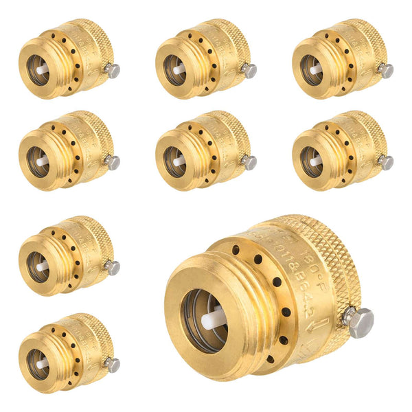 10 Pcs Anti Siphon Vacuum Breakers Set, 3/4" Backflow Preventer Plumbingsell