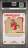 Graded 2023 Panini Donruss Rashee Rice #17 Elite Series Rookies Rookie RC Football Card PSA 10 Gem Mint
