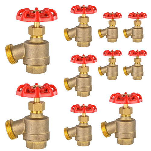 10 Pcs 1/2" FIP x 3/4" MHT Bent Nose Garden Valve Plumbingsell