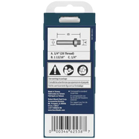 BOSCH 82816MC 1/4 In. Mortising Arbor (Router Bit)