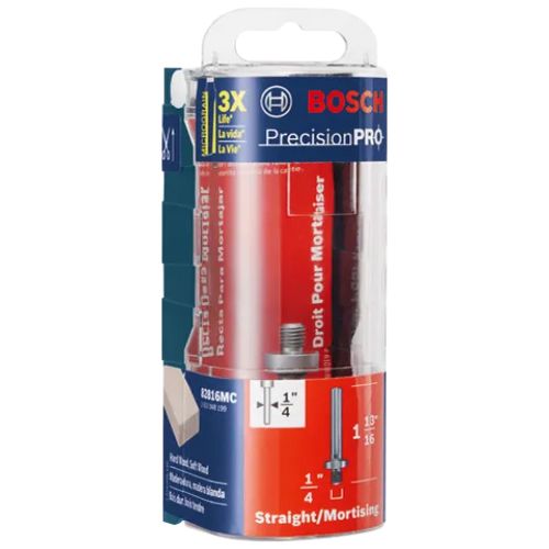 BOSCH 82816MC 1/4 In. Mortising Arbor (Router Bit)