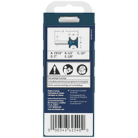 BOSCH 84432MC 1/4 In. 19/32 In. x 1/2 In. Carbide-Tipped Bullnose Router Bit