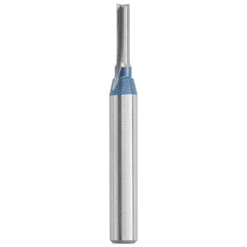 BOSCH 85213MC 1/8 In. x 1/2 In. Solid Carbide Double-Flute Straight Router Bit