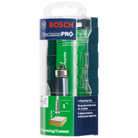 BOSCH 85216MC 1/2 In. x 1 In. Carbide-Tipped Triple-Flute Flush Trim Router Bit