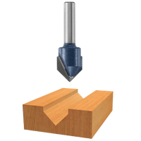 BOSCH 85219MC 90å¡ x 9/16 In. Carbide Tipped V-Groove Bit (Router Bit)