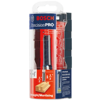 BOSCH 85242MC 1/2 In. x 1-1/2 In. Carbide-Tipped Double-Flute Straight Router Bit