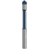 BOSCH 85244MC 1/4 In. x 3/4 In. Carbide-Tipped Single-Flute Pilot Panel Concave Router Bit