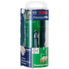 BOSCH 85245SMC 3/8 In. x 1 In. Carbide-Tipped Single-Flute Shear Angle Pilot Panel Router Bit