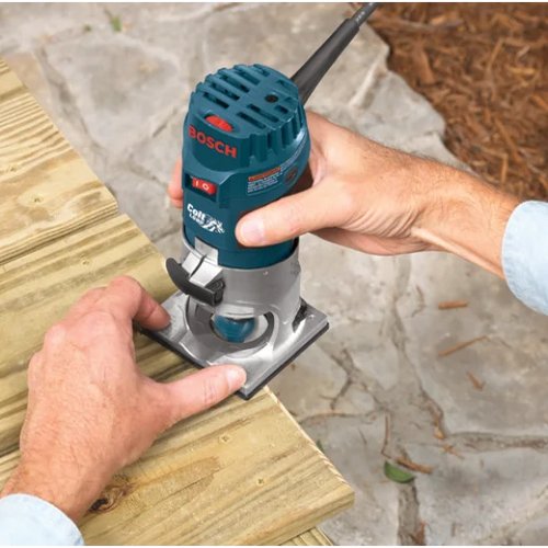 BOSCH 85245SMC 3/8 In. x 1 In. Carbide-Tipped Single-Flute Shear Angle Pilot Panel Router Bit