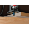 BOSCH 85245SMC 3/8 In. x 1 In. Carbide-Tipped Single-Flute Shear Angle Pilot Panel Router Bit