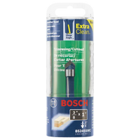 BOSCH 85245SMC 3/8 In. x 1 In. Carbide-Tipped Single-Flute Shear Angle Pilot Panel Router Bit