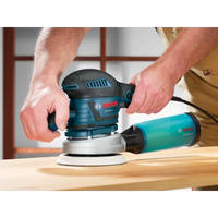 BOSCH SR5R080 5 pc. 80 Grit 5 In. 8 Hole Hook-And-Loop Sanding Discs