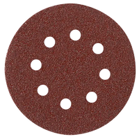 BOSCH SR5R180 5 pc. 180 Grit 5 In. 8 Hole Hook-And-Loop Sanding Discs