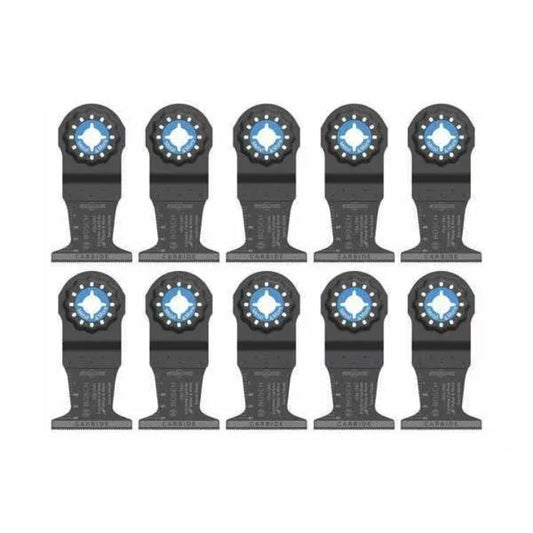 BOSCH OSL134C-10 1-3/4 In. Starlock® Oscillating Multi Tool Carbide Plunge Cut Blade Pk10