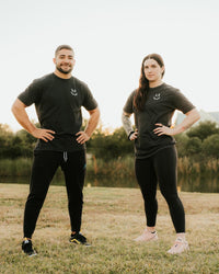 Lead By Light Tee (BOWN MEDIA x BLACKOUT) BLACKOUT BARBELL