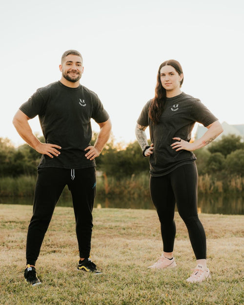 Lead By Light Tee (BOWN MEDIA x BLACKOUT) BLACKOUT BARBELL
